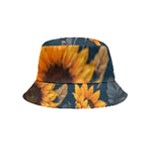 Flower Pattern Spring Inside Out Bucket Hat (Kids)