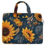 Flower Pattern Spring MacBook Pro 13  Double Pocket Laptop Bag