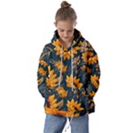 Flower Pattern Spring Kids  Oversized Hoodie