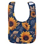 Flower Pattern Spring Baby Bib