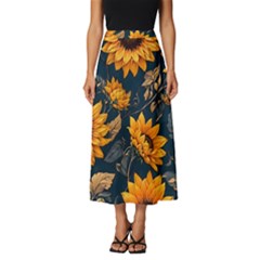 Classic Midi Chiffon Skirt 