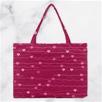 Hearts Valentine Love Background Medium Tote Bag