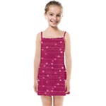Hearts Valentine Love Background Kids  Summer Sun Dress