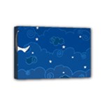 Sky Night Moon Clouds Crescent Mini Canvas 6  x 4  (Stretched)