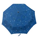 Sky Night Moon Clouds Crescent Folding Umbrellas
