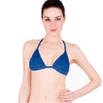 Sky Night Moon Clouds Crescent Classic Bikini Top