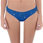 Sky Night Moon Clouds Crescent Reversible Hipster Bikini Bottoms