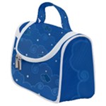 Sky Night Moon Clouds Crescent Satchel Handbag