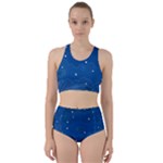 Sky Night Moon Clouds Crescent Racer Back Bikini Set