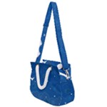 Sky Night Moon Clouds Crescent Rope Handles Shoulder Strap Bag