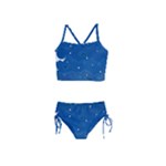 Sky Night Moon Clouds Crescent Girls  Tankini Swimsuit