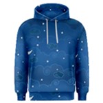 Sky Night Moon Clouds Crescent Men s Overhead Hoodie