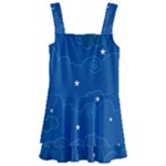 Sky Night Moon Clouds Crescent Kids  Layered Skirt Swimsuit