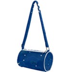 Sky Night Moon Clouds Crescent Mini Cylinder Bag