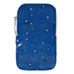 Sky Night Moon Clouds Crescent Waist Pouch (Small)