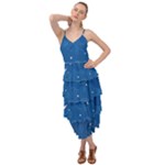 Sky Night Moon Clouds Crescent Layered Bottom Dress