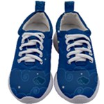 Sky Night Moon Clouds Crescent Kids Athletic Shoes