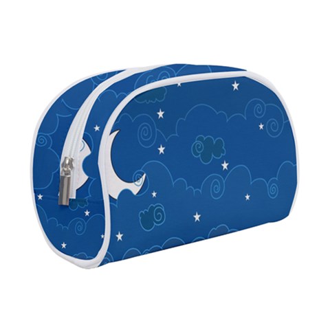 Sky Night Moon Clouds Crescent Make Up Case (Small) from ArtsNow.com