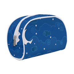 Sky Night Moon Clouds Crescent Make Up Case (Small) from ArtsNow.com