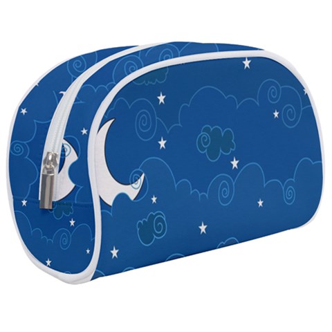 Sky Night Moon Clouds Crescent Make Up Case (Medium) from ArtsNow.com