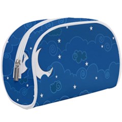 Sky Night Moon Clouds Crescent Make Up Case (Large) from ArtsNow.com