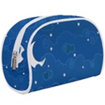 Sky Night Moon Clouds Crescent Make Up Case (Large)