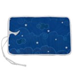Sky Night Moon Clouds Crescent Pen Storage Case (M)