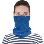 Sky Night Moon Clouds Crescent Face Seamless Bandana (Adult)