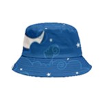 Sky Night Moon Clouds Crescent Bucket Hat