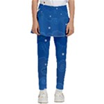 Sky Night Moon Clouds Crescent Kids  Skirted Pants