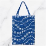Snowflakes Winter Background Classic Tote Bag