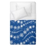 Snowflakes Winter Background Duvet Cover (Single Size)