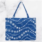 Snowflakes Winter Background Medium Tote Bag
