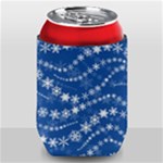 Snowflakes Winter Background Can Holder