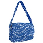 Snowflakes Winter Background Courier Bag