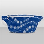 Snowflakes Winter Background Waist Bag 