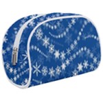 Snowflakes Winter Background Make Up Case (Medium)