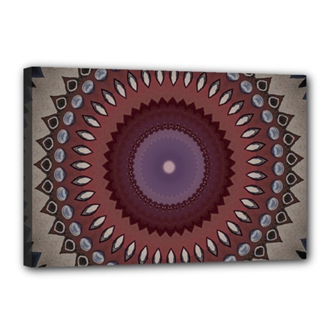 Art Pattern Design Canvas 18  x 12  (Stretched) from ArtsNow.com