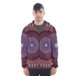Art Pattern Design Men s Hooded Windbreaker