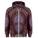 Art Pattern Design Men s Zipper Hoodie