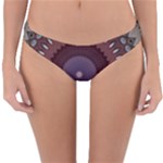 Art Pattern Design Reversible Hipster Bikini Bottoms