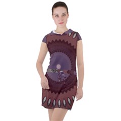 Drawstring Hooded Dress 