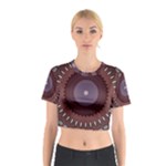 Art Pattern Design Cotton Crop Top