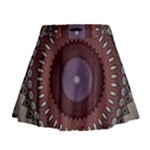 Art Pattern Design Mini Flare Skirt
