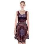 Art Pattern Design Racerback Midi Dress