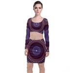 Art Pattern Design Top and Skirt Sets