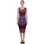 Art Pattern Design Sleeveless Pencil Dress