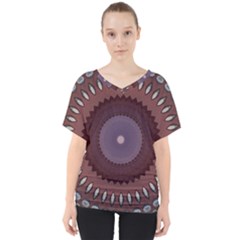 V-Neck Dolman Drape Top 