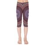 Art Pattern Design Kids  Capri Leggings 