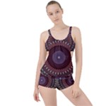 Art Pattern Design Boyleg Tankini Set 